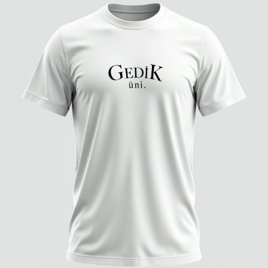 Gedik Beyaz Tişört