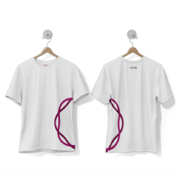 Gedik Beyaz Sarmal Tişört