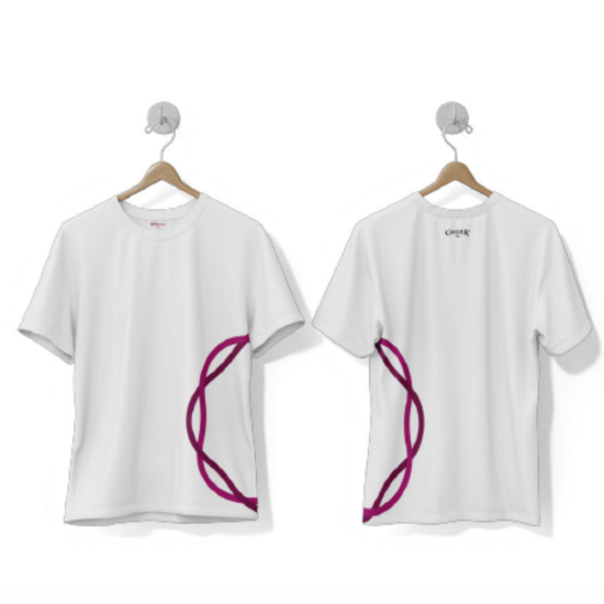 Gedik Beyaz Sarmal Tişört