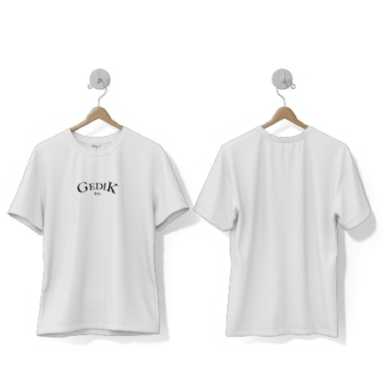 Gedik Beyaz Tişört