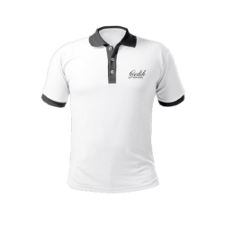 Gedik Beyaz Polo Yaka